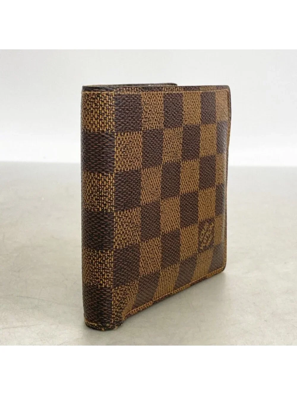 Louis Vuitton Wallet Damier Portefeuille Marco Ebene
